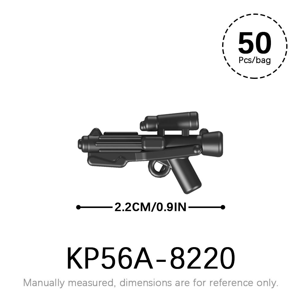 50pcs/lot Military Weapons Set SWAT WW2 Action Figures Parts MOC Bricks Star WW2 Corps Gun Accessories Building Blocks Kids Toys