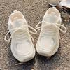 Daddy shoes women's breathable mesh 2025 new spring and summer fashion white shoes casual sports women's shoes explosion