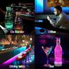 2PCS LED Car Cup Holder Lights, Light up Car Coasters for Cup Holders 7 Color-Changing Light Up Cup Holder ert Coasters, Waterproof Car Accessories