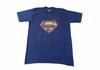 Vintage 90s Ginny Superman 50/50 Tee T-shirt Printed Logo Inspired Designer Unisex Wear Streetwear Fit Size M C450j