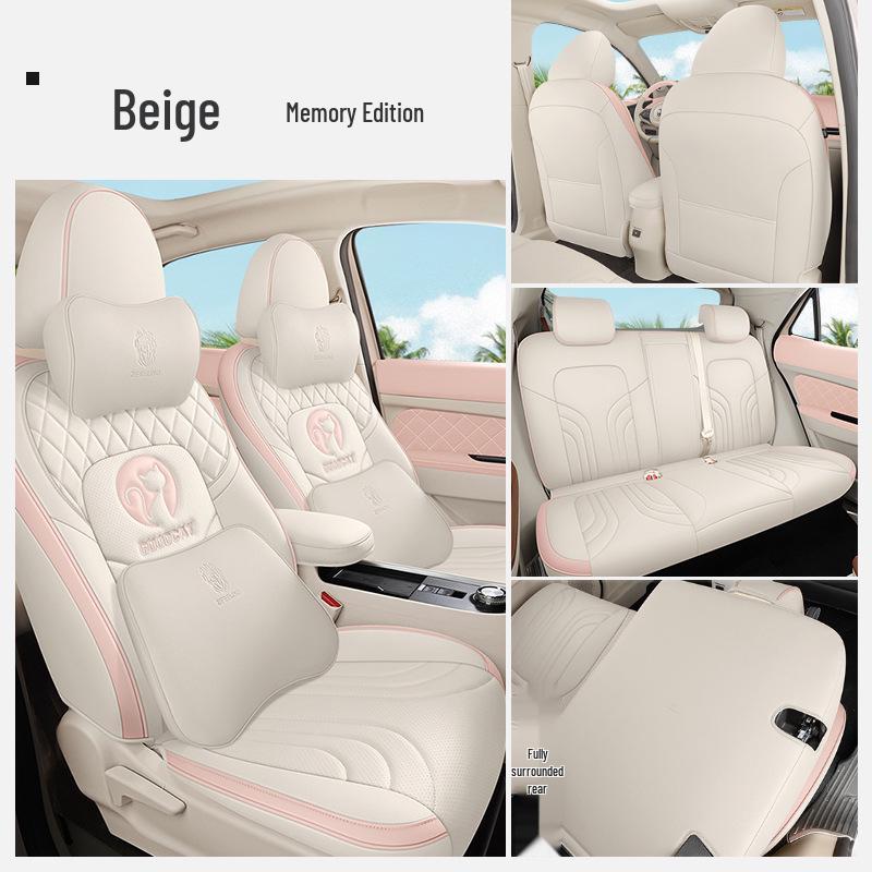 ZFL Sports Leather Seat Cushion Cover for Great Wall ORA Good Cat – All-Season Comfort