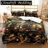 Japanese Anime Polyester Bedding Sets Boys Covers Boys Duvet Cover Set For Teens Bedding Set Cover& Pillowcase