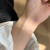 Minimalist Thin Snake Chain Bracelet In Sterling Women Elegant Daily Wear Stackable Jewelry