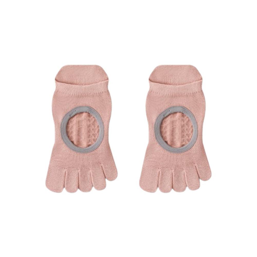 Non-Slip Five-toe Socks Cotton Floor Toe Socks Indoor Socks Women's Short Yoga Socks  Gym