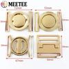 1/2/4/5Pcs Meetee 50mm Metal Belt Buckles Decor Button for Windbreaker Coat Down Jacket Sewing Clasp Buttons Clothes Accessory