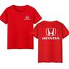 Honda 2026 Verão Novo Quente Macacão de Manga Curta Loja 4S Beleza Automotiva Reparo Clube de Amigos Automotivos Camiseta Solta Algodão Puro