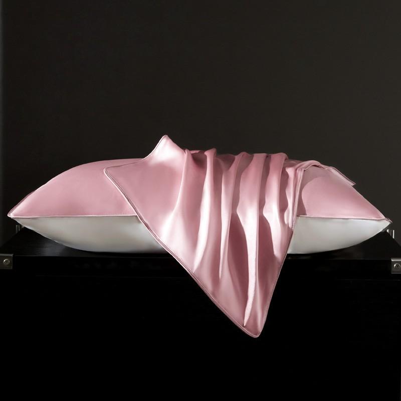 40mm 100% Pure Mulberry Silk Pillowcase 48x74cm Single Or Pair Anti-Mite Hypoallergenic Luxury Sleep Cover