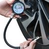 220PSI Car Motorcycle Multifunctional Tire Air Pressure Monitoring Gauge Tester Air Compressor Dial Meter Inflator Pump Tools