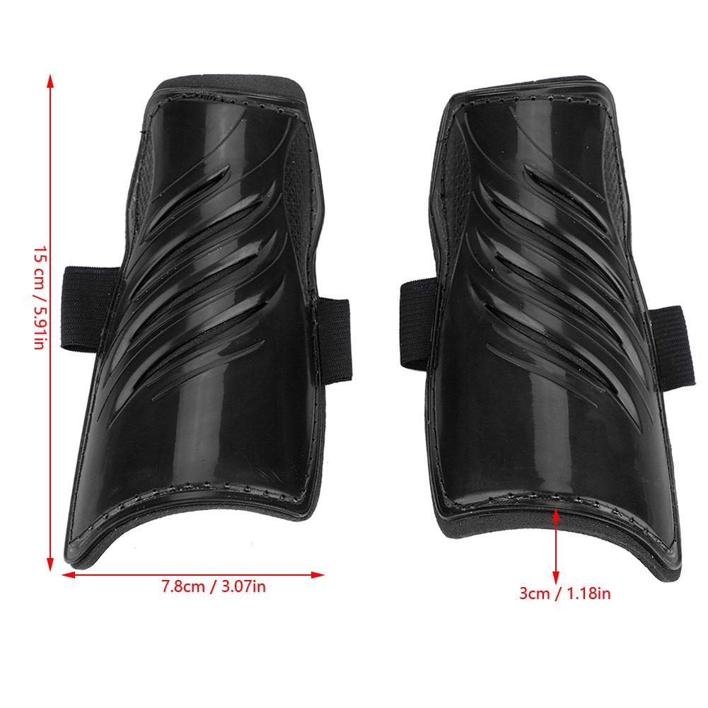1 Pair Child Foot Sports Shinguards Kids Soccer Shin Guards Legs Protector Red