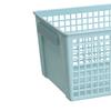 Plastic Storage Basket Rectangular Large Capacity Storage Container for Snacks Fruits Kitchen