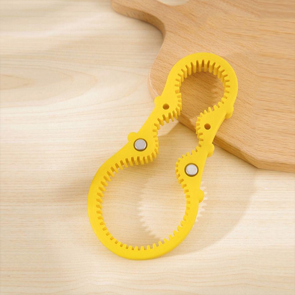 Ergonomic Silicon Adjustable Jar Bottle Wrench Anti-slip Bottle Opener Jar Lid Gripper Can Opener Kitchen Tool 6