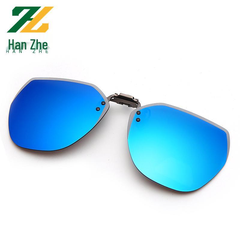 Polarized Flip-up Clip-on Sunglasses for Myopia, Night Vision & Driving - Unisex