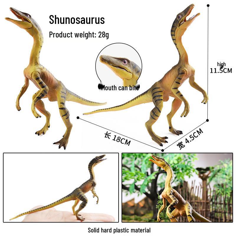 Children s Post-Jurassic Dinosaur Imitation Toy Set: Beautiful, True, Fine Jaw Dragon Models
