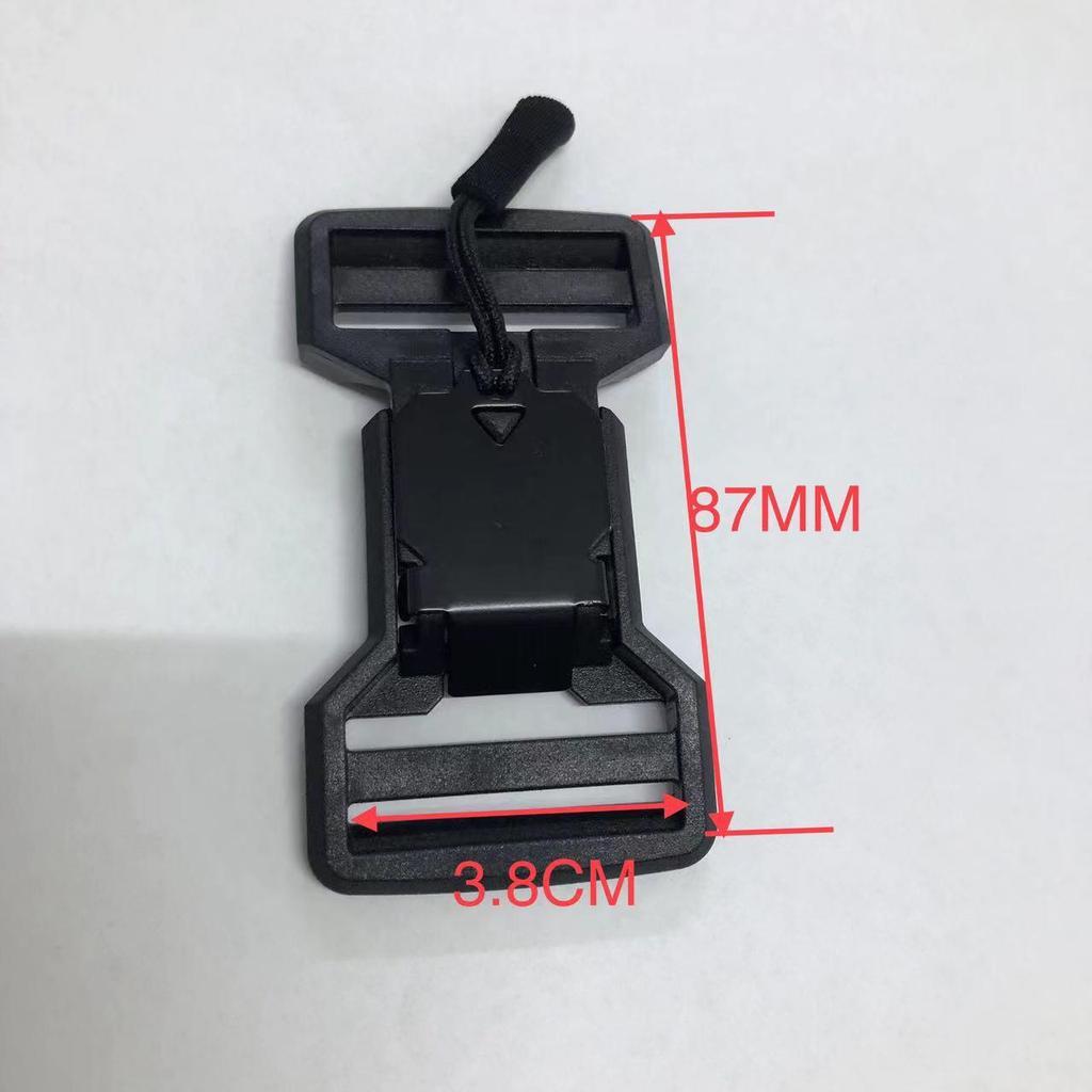 Plastic Magnetic Tactical Buckle for 2.0-5.1CM Belts and Backpacks