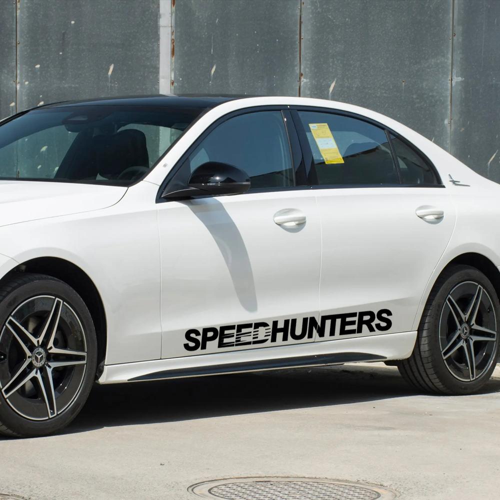 Samolepka na auto Univerzální samolepky na auta Vinylové samolepky Speed Hunters Grafika PVC Auto Side Racing Samolepka Nárazník na zadní okno DIY