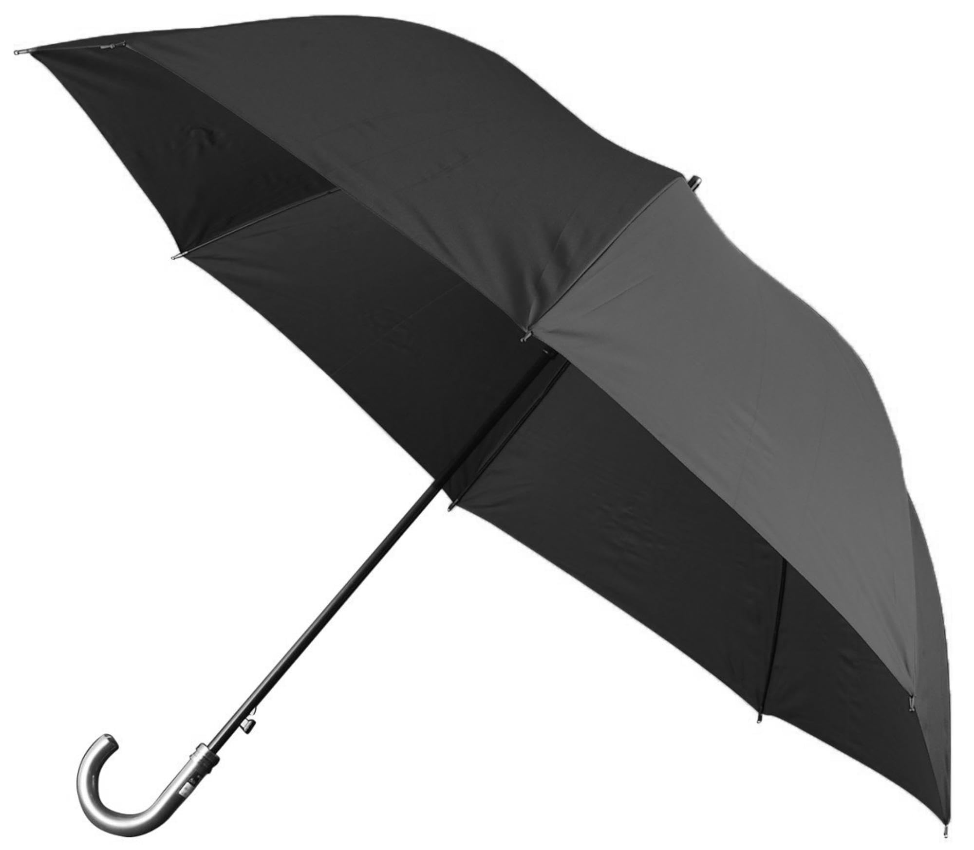 

Basic Standard Long Jump Fiberglass Strong Wind Black Umbrella, Men s, Large, Men s Umbrella, 80cm, One-touch Umbrella, Durable, Lightweight, Rib,