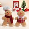 Luminous Gingerbread, No-Face, and Rudolph Christmas Ornament Dolls