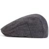 Unisex Furry Forward Hats Retro Beret Hat Fashion Newsboy Caps Spring Autumn Outdoor Leisure Hats Travel Accessories for Women Men