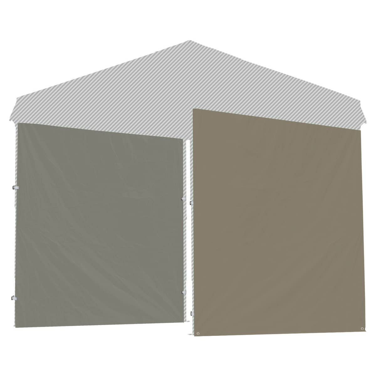 

FIELDOOR Tarp Tent Side Sheets, Wall-Mounted, for Steel and Aluminum Tarps [Light Beige] [2.0m Tent Only] [2 Sheets]