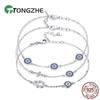 TONGZHE Mode Damarmband 925 Sterling Silver Hamsa Onda Ögat Armband Turkiet Smycken Handarmband För Kvinnor Pulseras 2020