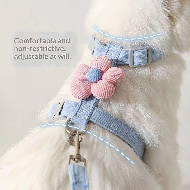 Cat Harness and Leash Set Adjustable Lightweight Escape Proof Vest for Small Cat Kitten Outdoor Camping Hiking