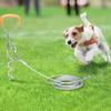 Anti-rust Dog Tie Out Cable Bite-proof Clothesline Durable Dogs Strap  Walking The Dog