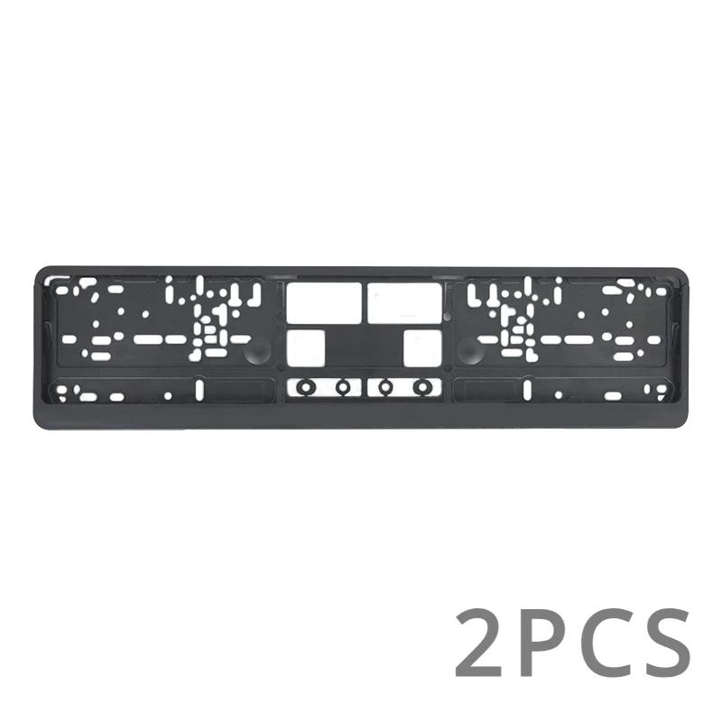 1/2 buc Suport Plăcuță de Înmatriculare ABS Anticoroziv Suport Plăcuță de Înmatriculare Auto Standard UE Accesorii Auto
