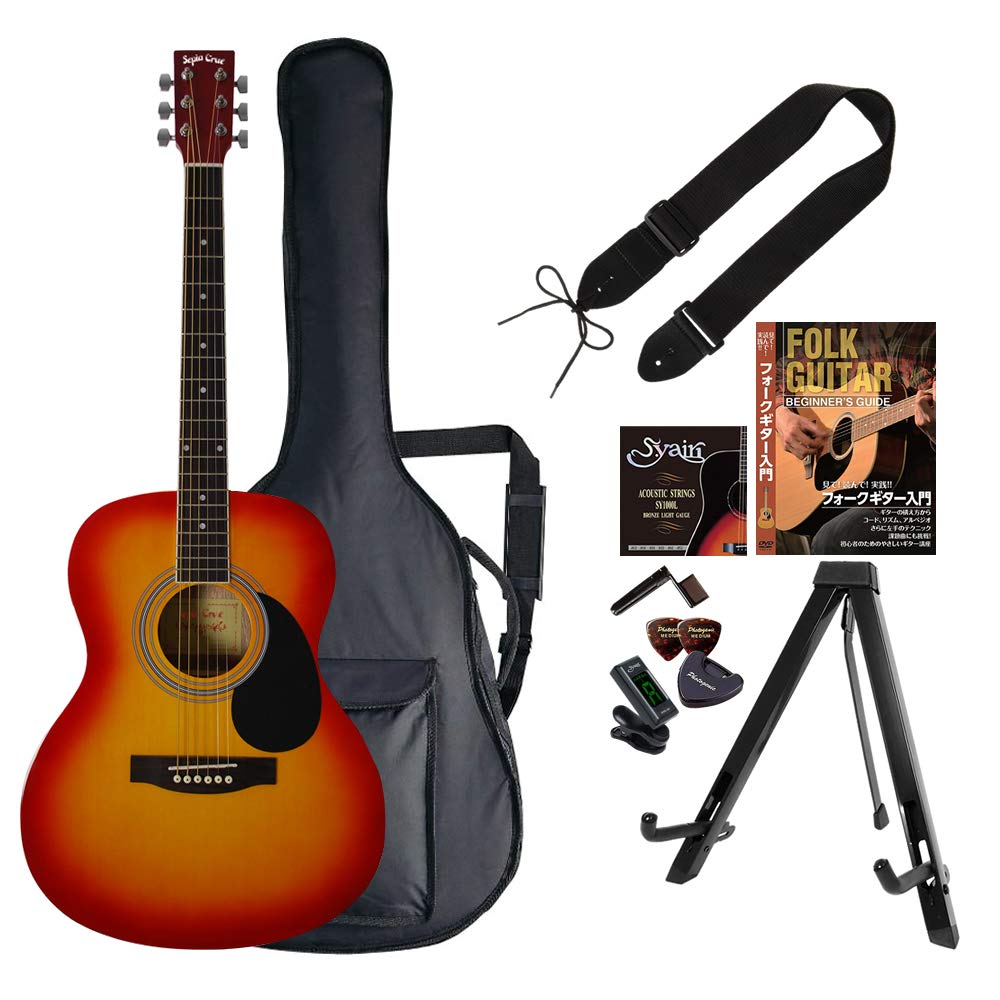 Buy Sepia Crue Sepia Crue Acoustic Guitar Beginner Entry Set
