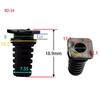 Cord Protector 10pcs Black/white Cable Electric Tools