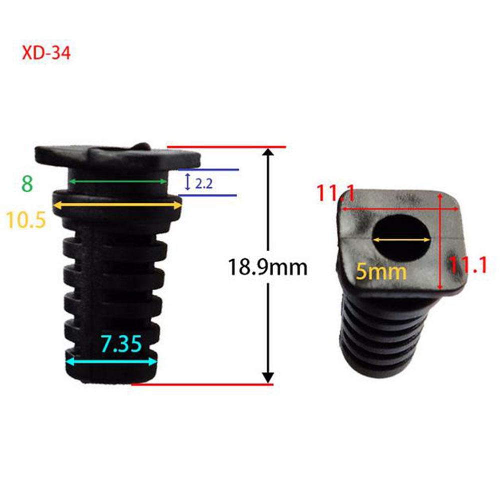 Cord Protector 10pcs Black/white Cable Electric Tools