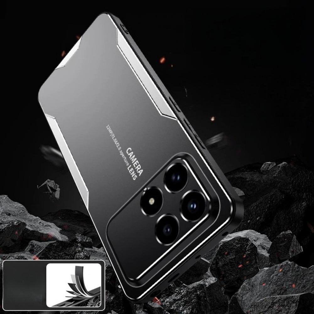 High End Luxury Fashion Matte Phone Case for Xiaomi POCO F8 PRO F8 Ultra Laser Carving Metal Camera Protect Shockproof Bumper Cover Funda