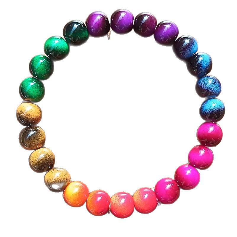 Seven Chakra Energy Yoga & Meditation Mala Bracelet