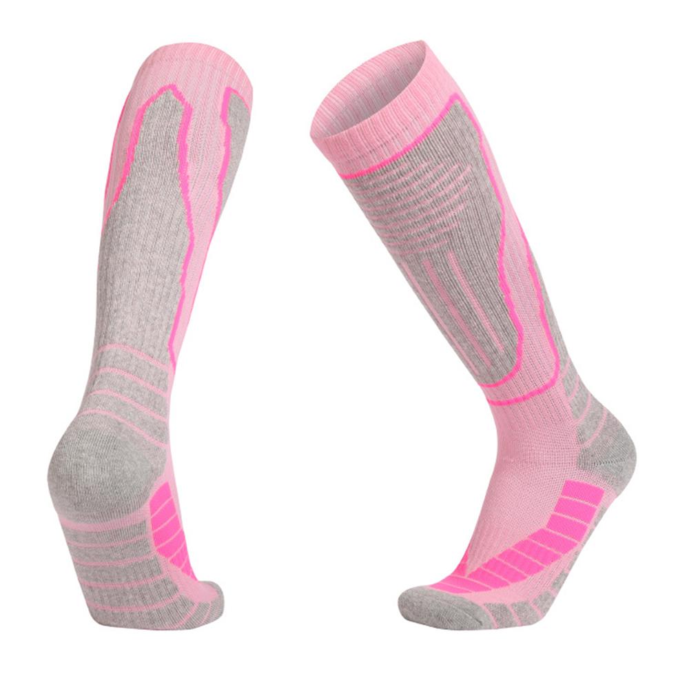 1 Pair Thermal Winter Cotton Women Ski Socks Children Sports Socks Snowboarding Cycling Adult Skiing Thicker Leg Warm