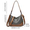 High-Quality PU Women's Leather Tote Handbag Luxury Designer Shoulder Crossbody Bag Ladies' Casual Messenger Bag