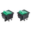 Replacement 2pcs 4Pin Rocker Switches KCD4 30A 250V 35A 125V For Numatic Vacuum Cleaner Electrical Control Switches