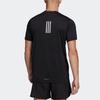 Adidas T Shirts Men's Black Crew Neck Moderate Straight Fit HC9836