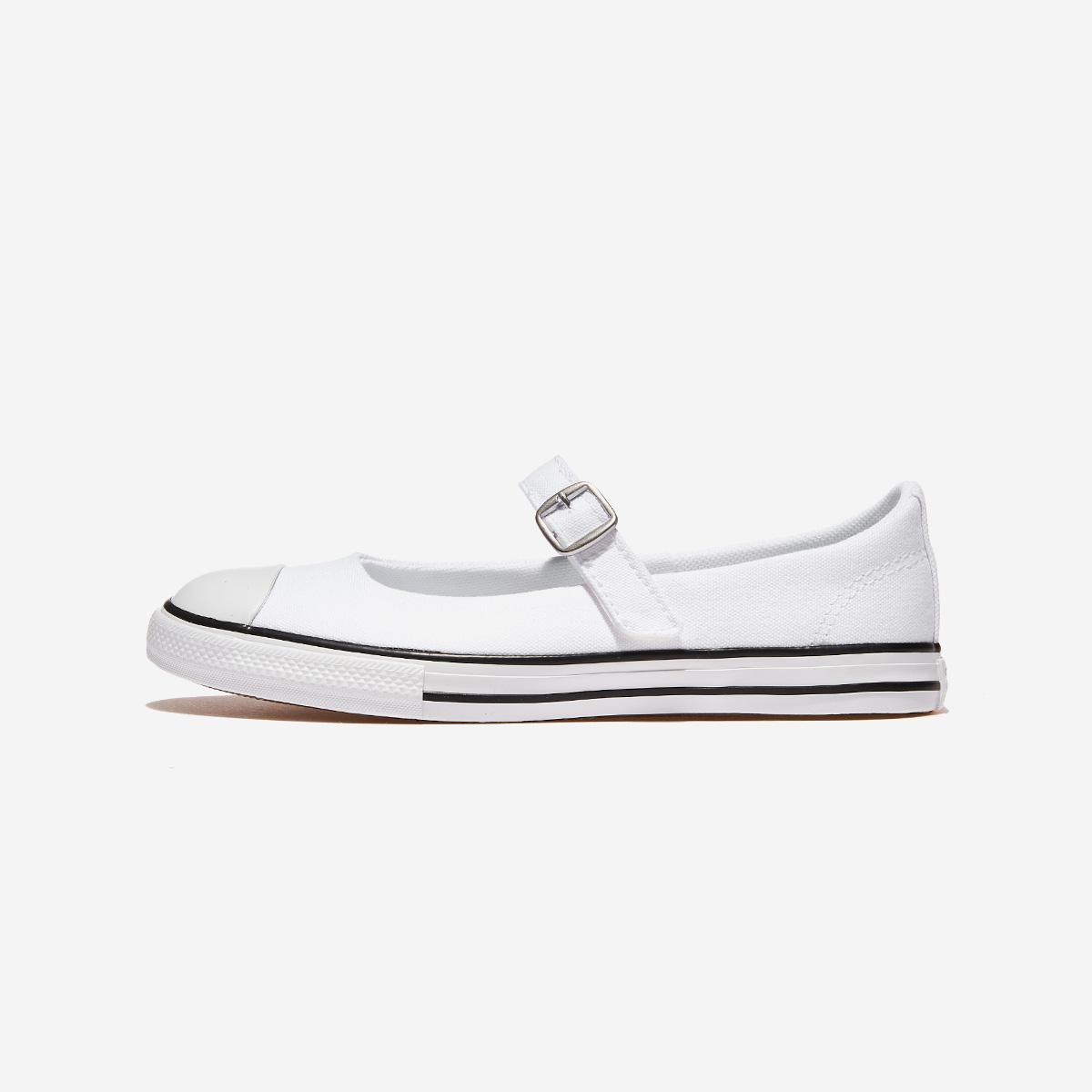 

[Converse] Chuck Taylor All Star Dainty Mary Jane White, A13441C, 1010112774, популярная корейская обувь 190
