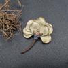 Spilla Floreale Fatta a Mano Spilla Decorativa Floreale in Tessuto Naturale Vintage Spilla Decorativa Floreale Leggera Spilla Retrò per Regalo Sciarpe Vintage
