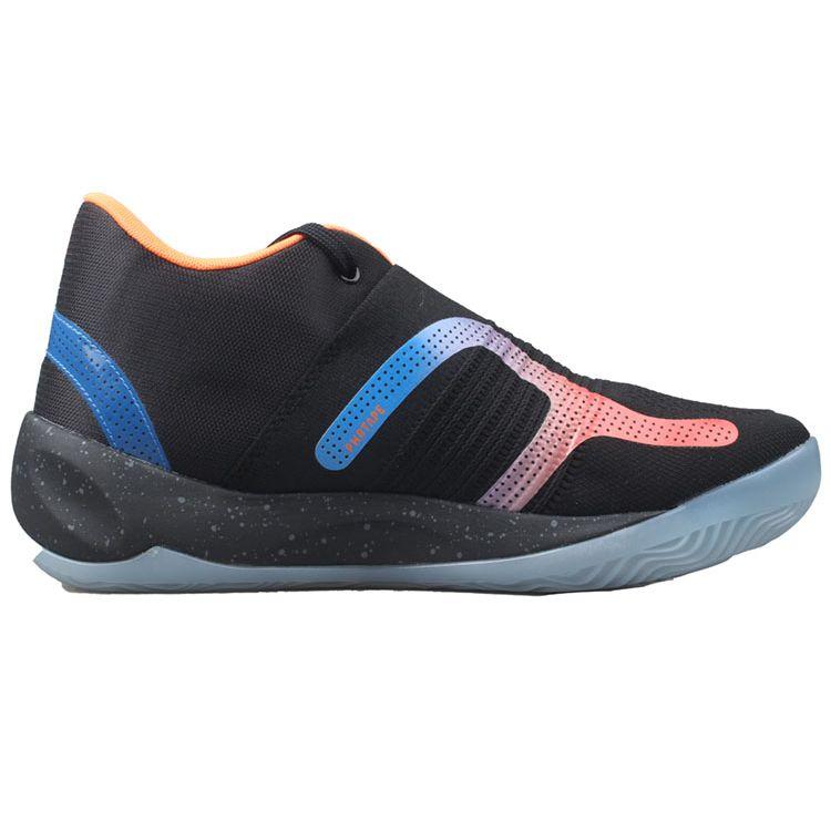 Puma RJ Barrett X Rise Nitro Knicks Men Sneakers Black Ultra-Orange Strong-Blue 377388-02
