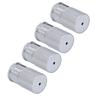 4 Pcs Furniture Riser 4375mm Adjustable Strong Load Bearing Aluminum Alloy Heavy Duty Bed Riser