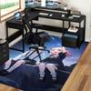 1pc Anime Cartoon Design Office Chair Mat - Seasonal Gift, Suitable for Home Decor, Living Room, Bedroom, Game Room & Dormitory Carpet (Kawaii Charact