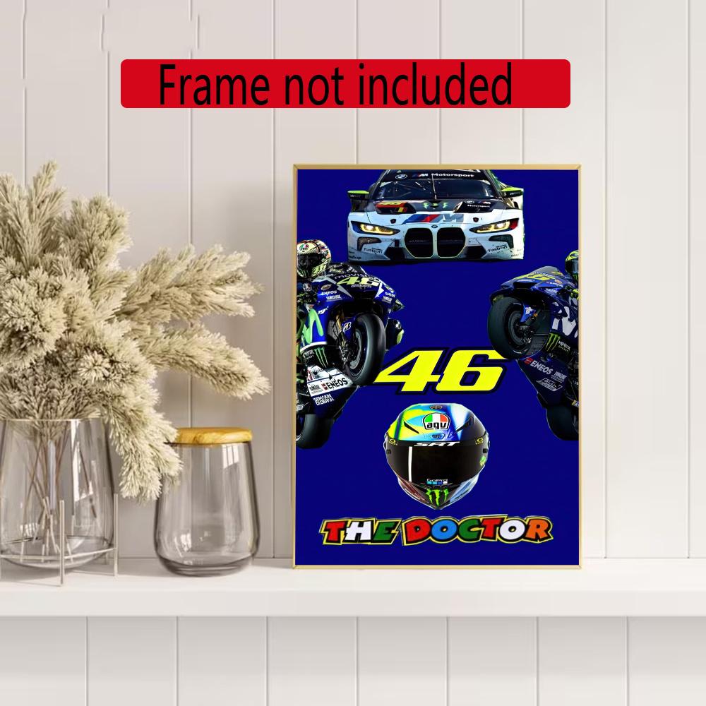 Jorge Lorenzo 5D Diy Diamond Paintings Mosaic Wall Round Diamond Art Painting Kits Embroidery Crystal Accessories Frameless