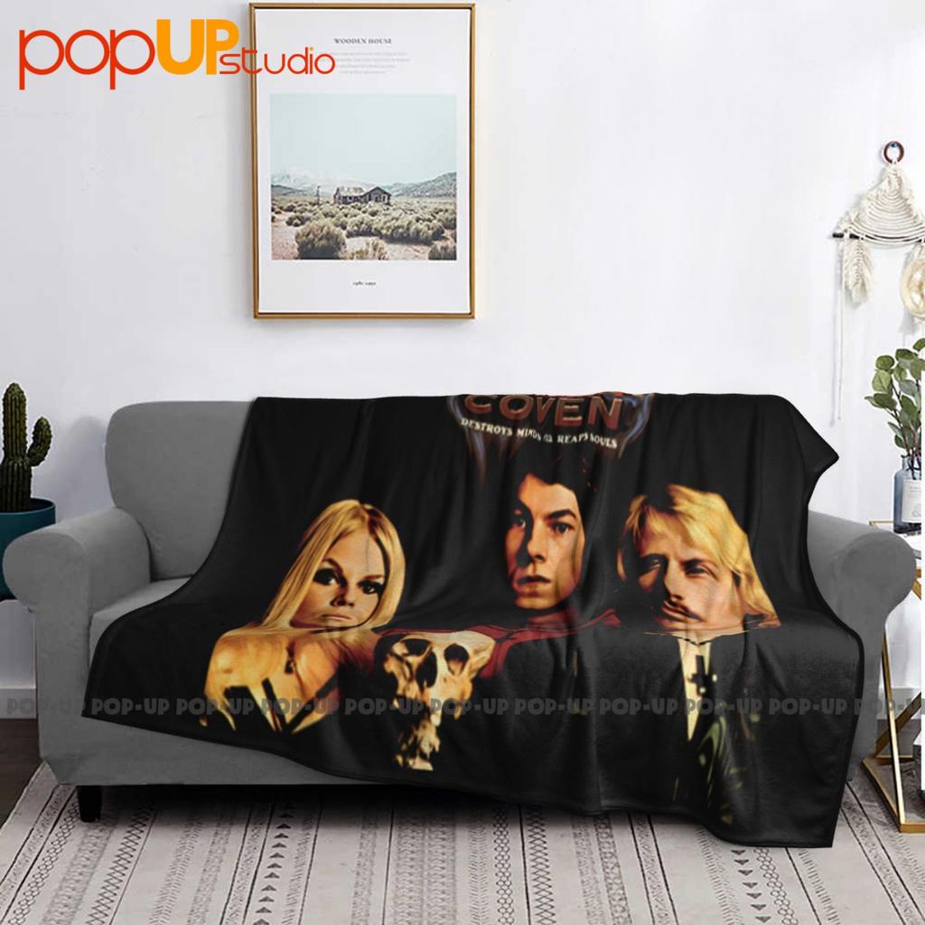 Witchcraft Coven Destroys Minds Reaps Souls Ultra-Soft Blanket Quilt Winter Sofa Cover Bed Covers