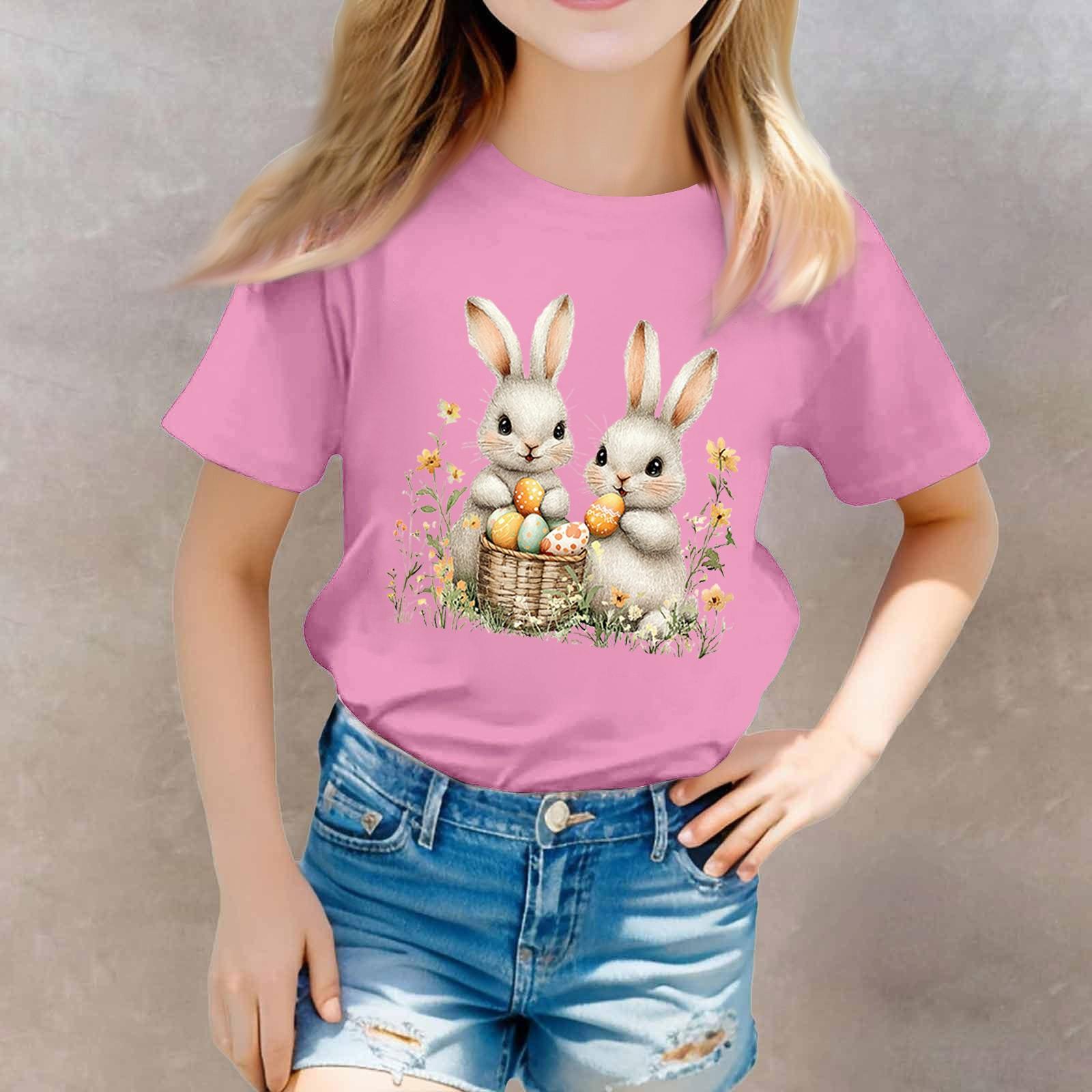 

Футболки для малышей, девочек и мальчиков, детские футболки с короткими рукавами и принтом для мальчиков и девочек 160 розовый