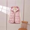 European large size autumn and winter new fashion foreign style design hooded small man thickened thermal cotton vest vest vest woman