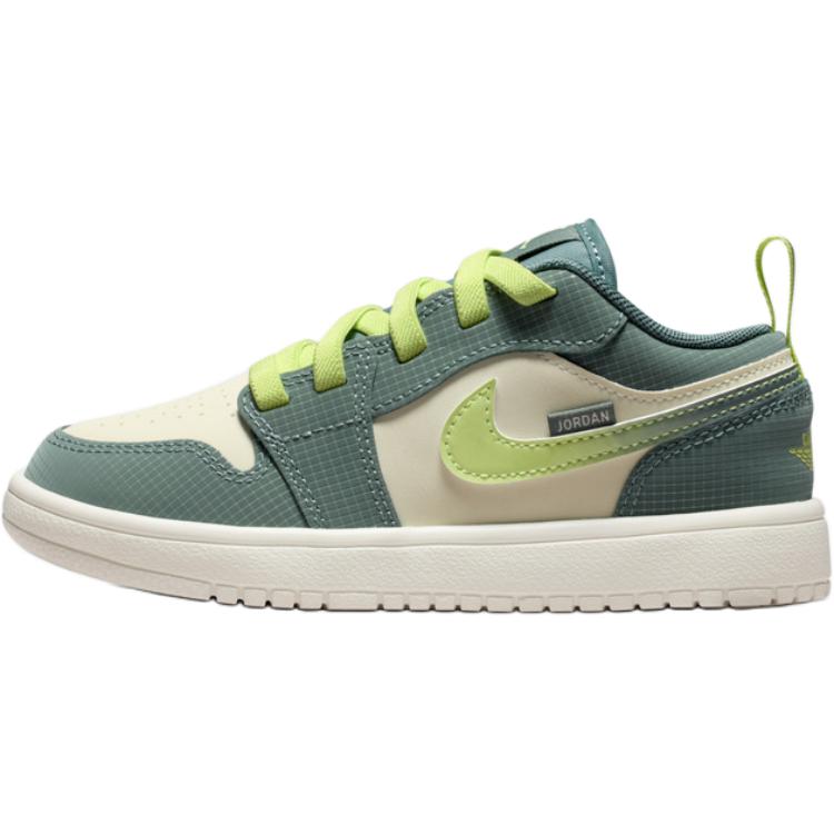 Jordan 1 Low Alt SE Little Kids Sea Glass Green IB7118-001 33