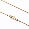 1/5/10pcs 1.2mm 45/50/60/70cm Long Stainless Steel Round Snake Chain Necklaces For Women Men Accessories Fashion Jewelry Choker