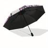 1pc Hello Kitty Love Hugs KindnessUmbrella with Plastic Handle,Suitable for All Seasons Home Travel Outdoor UmbrellaSanlio141