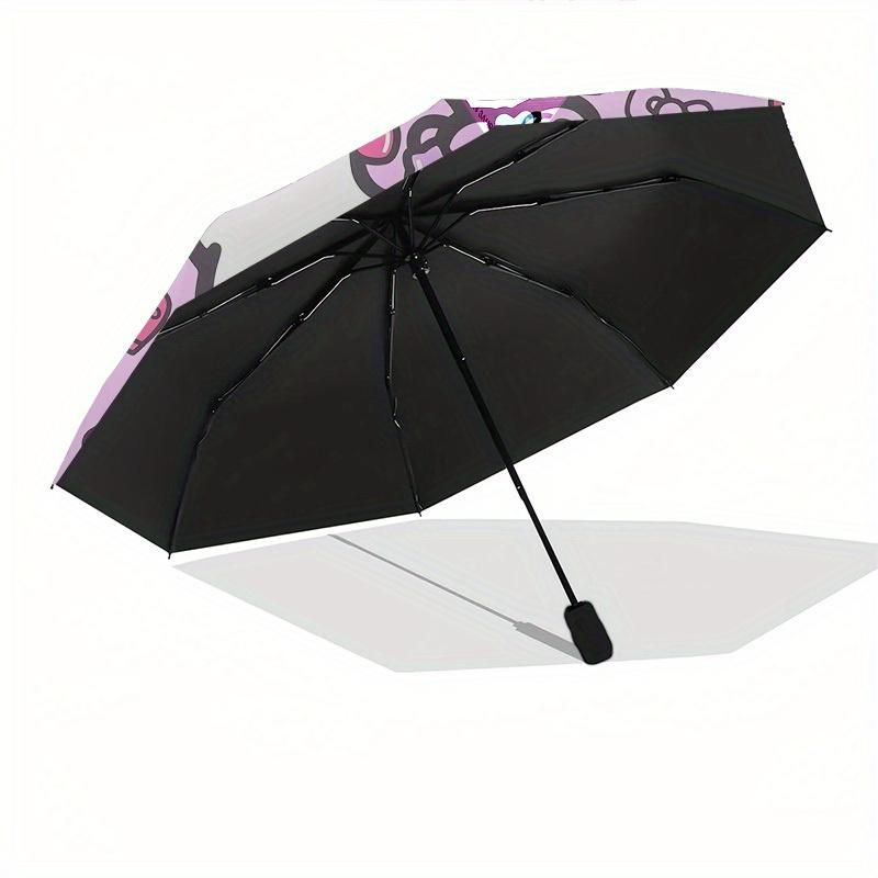 1pc Hello Kitty Love Hugs KindnessUmbrella with Plastic Handle,Suitable for All Seasons Home Travel Outdoor UmbrellaSanlio141
