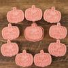 10x Cartoon Fun Biscuits Mould Set Halloween Pumpkin Cookie Cutter Stamp Plastic Biscuit Pastry Cutters Cake Decors